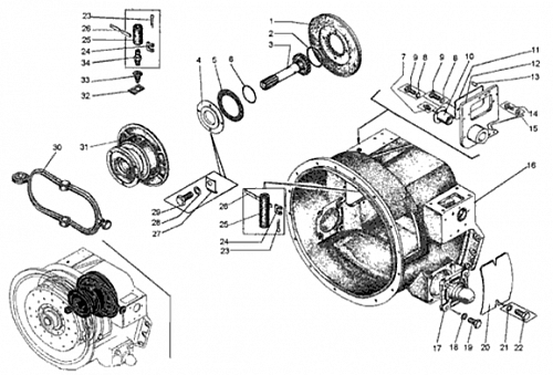 Болт М8-6gх20.58.019 7796 ДЗ-98