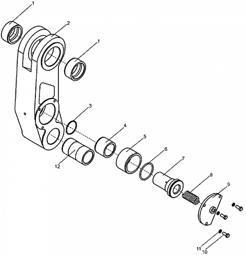 Поршень-защелка ДЗ95Б-30-044-1 ДЗ-98